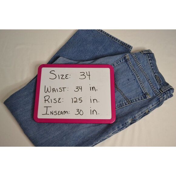 BKE Buckle Men's 34 Medium Wash High Rise Relaxed Fit Jeans - Picture 11 of 11